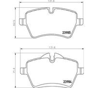Brembo P 06 086 - Pastiglia Freno - Anteriore