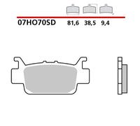 BREMBO KIT PASTIGLIE FRENO POST. MONTA SU HONDA PIONEER 1000 16-21-COD.07HO70SD
