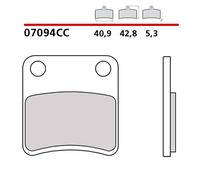 BREMBO KIT PASTIGLIE FRENO POST. MONTA SU PIAGGIO MP3 MIC 400 08-10-COD.07094