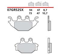 Brembo Kit pastiglie freno posteriori per Yamaha YZF-R ABS 125 (15-18) Cod. 07GR52S