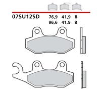 BREMBO KIT PASTIGLIE FRENO POST. MONTA SU YAMAHA YXR F RHINO 700 11-13-COD.07SU1