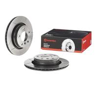 Brembo Max 09.7702.75 - Disco Freno Baffato (Set di 2) - Posteriore