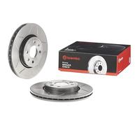 Brembo Max 09.8137.76 - Disco Freno Baffato (Set di 2) - Anteriore