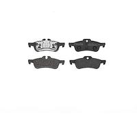 Set di pastiglie freno BREMBO P 06 032, indietro