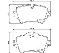 Brembo P 06 092 - Pastiglia Freno - Anteriore