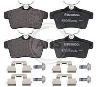 Set di pastiglie freno BREMBO P 06 102, posteriore