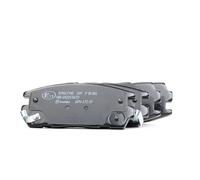 PPW04AF Kit pastiglie freno, Freno a disco posteriore (MARCA JAPANPARTS)..