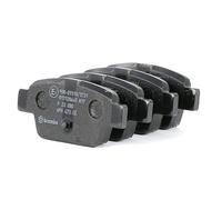 1050129 Kit pastiglie freno, Freno a disco posteriore (MARCA-MALO')..