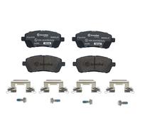 BREMBO P 24 072X Kit pastiglie freni Anteriore per FORD Fiesta Mk6 Kastenwagen