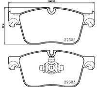 Brembo P 36 031 - Pastiglia Freno - Anteriore