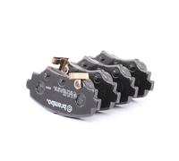 BREMBO pastiglie freno P49049 101,3x44,5 spessore 13,8 mm con avvisatore acustico