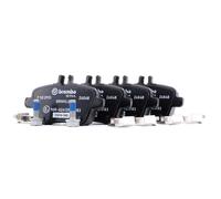 BREMBO P 50 091X Kit pastiglie freni Posteriore