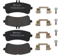 Set di pastiglie freno BREMBO P 50 125, posteriore