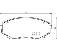 Brembo Pastiglie freno P54059