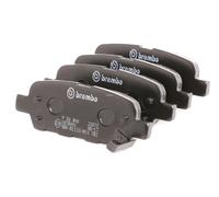 BREMBO P 56 046 Kit pastiglie freni Posteriore per RENAULT KOLEOS (HY)
