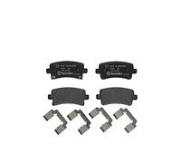 Set di pastiglie freno BREMBO P 59 059, indietro