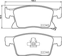 Brembo P 59 091 - Pastiglia Freno - Anteriore
