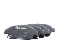 BREMBO pastiglie freno P83050 112,3x46,6 spessore 16,5 mm con avvisatore acustico