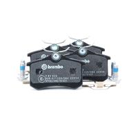 BREMBO P 85 020 Kit pastiglie freni Posteriore per VW Golf IV Schrägheck (1J1)