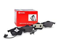 Brembo P 85 037 - Pastiglia Freno - Anteriore | Compatibile con: AUDI A4 B5, A4 B5 Avant, A4 B6, A4 B6 Avant, A4 B6 Cabriolet, A4 B7, A4 B7 Avant, A4 B7 Cabriolet, A6 C5