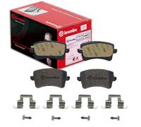 Set di pastiglie freno BREMBO Xtra P 85 099X, posteriore