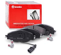 KIT PASTIGLIE FRENO ANT BREMBO AUDI A3 back 1.2 TFSI 77KW 13> P85126