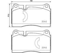 BREMBO P 85 159 Kit pastiglie freni