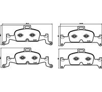 Pastiglie freno Brembo P 85 164, anteriore. Set di 4