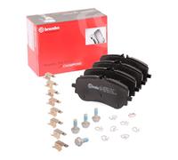 BREMBO P 85 172 Kit pastiglie freno, Freno a disco per MAN,VW