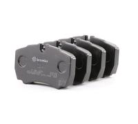 Set di pastiglie freno BREMBO P A6 023, posteriore
