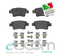 BREMBO P23104 Pastiglia Freno FIAT Grande Punto 1.3-1.9Mjt 06 Evo 1,4 metano 09