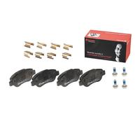 SERIE PASTIGLIE PATTINI FRENO BREMBO ANT FOR FIAT 500 1.2 '07->