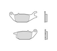 BREMBO 07110 Kit pastiglie freni