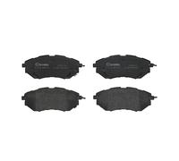 BREMBO pastiglie freno P78017 157x63,4 spessore 18 mm con avvisatore acustico