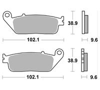 Brembo S.p.A. Pastiglie freno strada metallo sinterizzato - 07HO41SA