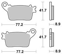 Brembo Pastiglie Freno Sinterizzate SINTER. MET.,ABE,07HO59SP