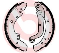 BREMBO S 23 505 Kit ganasce freno per OPEL,RENAULT,VAUXHALL