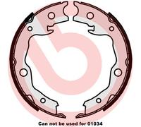 Brembo S 56 545 - Ganascia Freno - Posteriore