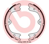 BREMBO S 56 546 Kit ganasce, Freno stazionamento per INFINITI,MERCEDES-BENZ,NISS