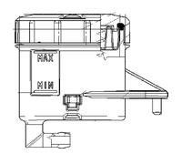 Brembo Serbatoio Del Liquido Dei Freni 90º Horizontal Bracket 45ml