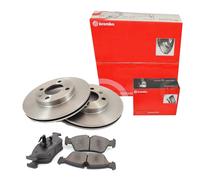 BREMBO Set Dischi Freno ventilato ant. + Pastiglie freno per Toyota Yaris