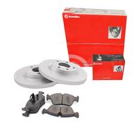 BREMBO Set Freni Disco Completo posteriore + Pastiglie per VW Audi Passat