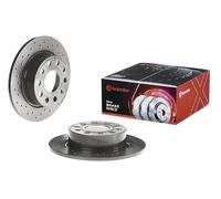 Brembo Disco freno 0895021X posteriore perforato pieno 1 pezzo