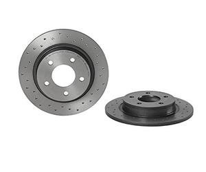 Brembo Xtra 08.9975.2X - Disco Freno Forato Posteriore, Set di 2