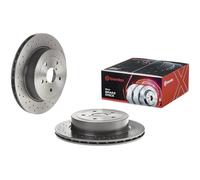 Disco freno BREMBO 0978132X posteriore, perforato, ventilato, perforato, 1 Pezzo