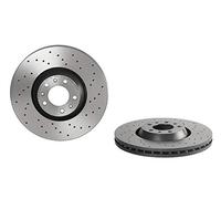 Brembo Xtra 09.8670.1X - Disco Freno Forato Anteriore, Set di 1