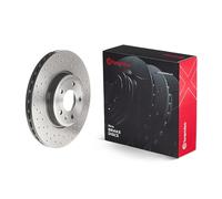Brembo Xtra 09.A820.1X - Disco Freno Forato Anteriore, Set di 1