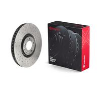 Brembo Xtra 09.A829.1X - Disco Freno Forato Anteriore, Set di 1