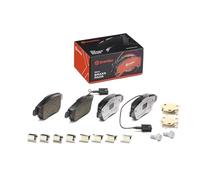 Brembo Kit pastiglie freni P 23 141X anteriore per Alfa Romeo Peugeot Fiat Citroën