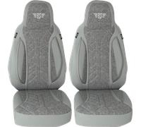 Bremer coprisedili per camper 2 pezzi per Ducato / Jumper / Boxer grigio